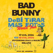 Bad Bunny Ticket 17 july general admission