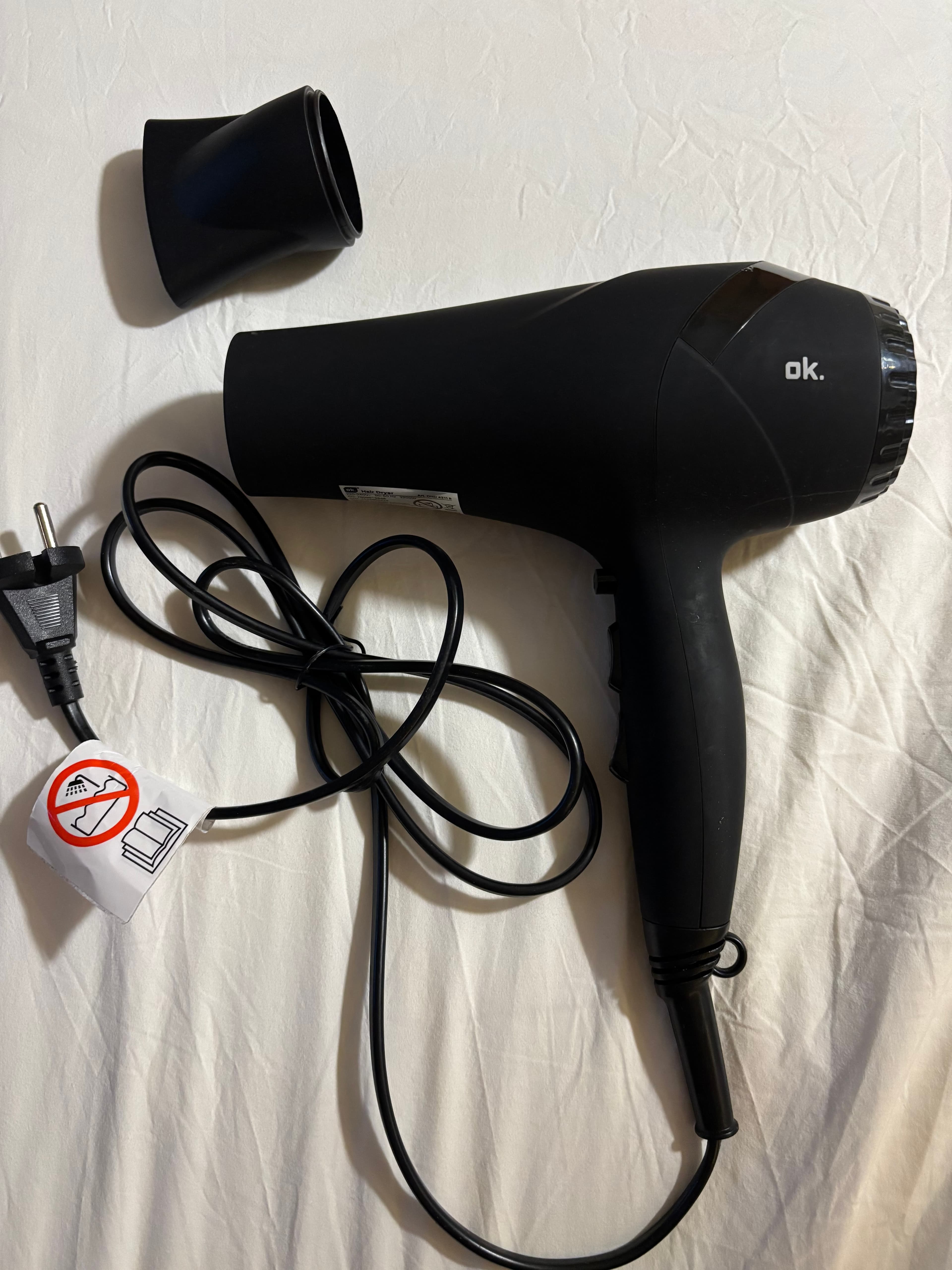 Hair dryer almost new